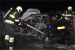 Prio 1 Brand Wegvervoer Auto Mienskerwei Eastermar